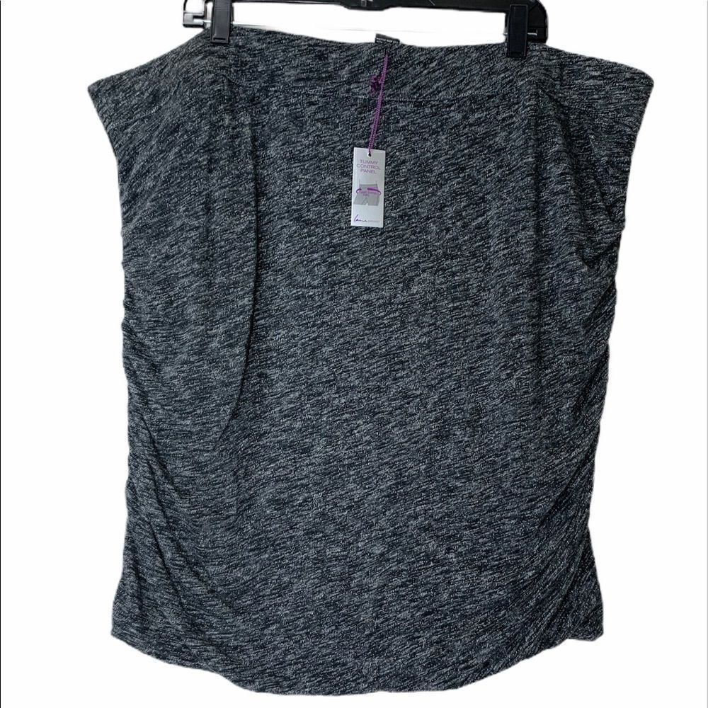Lane Bryant gray skirt size 28 stretchy